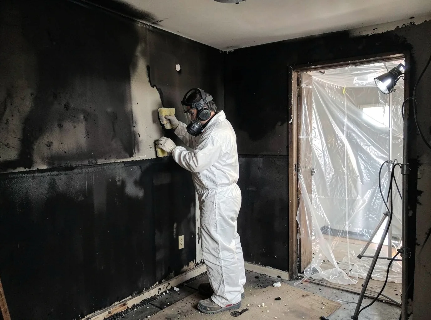 Fire Damage Restoration company in Halliday, ND